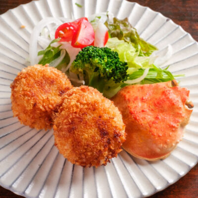 [２時間の鬼仕込み] 超濃厚ズワイガニコロッケ