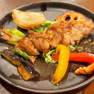 本鮪脳天ガーリック